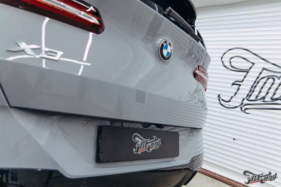 Устранение вмятин по системе PDR с совершенно нового BMW X3